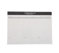 NUOBESTY Weekly Planning Pad Paper White Writable Planner Notepad for Managing Daily Routines and Personal Journaling