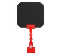 NUOBESTY Welding Helmet Cover: Welding Blackout Panel 7X13In - Portable 360° Adjustable Clip-On Panel - Block Sparks Debris Glare for Enhanced Safety