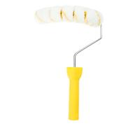 NUOBESTY Wheel Multi Arc Tube Roller Brush for Firefighting Gas Pipelines Lint Paint Roller Tool for Home Improvement and DIY Water Tube Painting