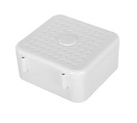 NUOBESTY White Wire Management Storage Box for Home Office Cable Organizer with Junction Box Function Multipurpose Cord Storage Container for CCTV and Power Cords