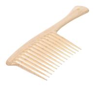 NUOBESTY Wide-Tooth Hair Comb for Curly and Wavy Hair Sturdy Plastic Detangling Afro Comb Long Teeth for Home and Barber Use