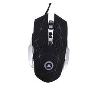 NUOBESTY Wired Gaming Mouse USB with 7 Buttons and Colorful Breathing Light, Ergonomic Plastic and Electroplating Design, 1200-3200 Dpi for Computer Laptop, for Gamers and Random Color Random Style