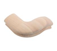 NUOBESTY Wood Handrail Elbow Connector for Stair Railings with Versatile Compatibility and Seamless Angle Design, Rounded Corners and Smooth Curves for DIY Stair Remodel and Home Interior