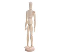 NUOBESTY Wooden Artist Mannequin with Stand Drawing Figure Model with Flexible Joints Human Mannequin for Drawing Or Desktop Decor 16 Inch