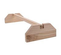 NUOBESTY Wooden Chicken Perch Stand for Hens and Chicks Natural Wood Chick Perch for Indoor Use Strong Roosting Bar for Pet Supplies