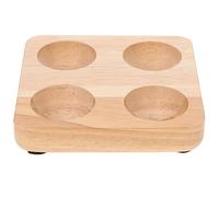 NUOBESTY Wooden Egg Storage Box Simple Kitchenware Design for Countertop Refrigerator Use for Storing Eggs in Kitchen