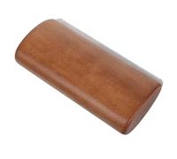 NUOBESTY Wooden Horse Grooming Brush Medium Deshedding Comb for Horse Hair Thinning, Sweat Scraper and Multi-purpose Grooming Tool for Stable Use