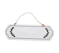 NUOBESTY Wooden House Plate Door Sign Unfinished Wood Board for Front Door Wall Hanging Sign House Name Plate