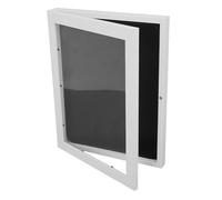 NUOBESTY Wooden Jersey Display Box Large Shadow Box for Sports Shirts Uniforms and Memorabilia Showcase Frame