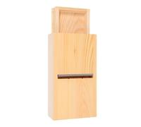 NUOBESTY Wooden Soap Beveler Planer with Drawer Thickness Cutting Tool for Soap Shaving Durable Crafting Tool for Candle Making and DIY Projects