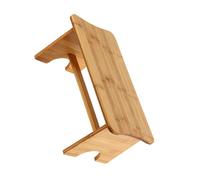 NUOBESTY Wooden Toilet Stool Small Step Stool Anti-Slip Footstool Multipurpose Bathroom Foot Rest Suitable for Office and Toilet Use
