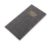 NUOBESTY Yearly Planner Notebook with PU Leather Cover Appointment Book for Professionals and Students Habit Tracker Journal with Thick Paper Portable Monthly Agenda and Weekly Goals