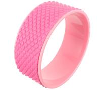 NUOBESTY Yoga Training Wheel Abs Eva Back Stretching Roller Pink
