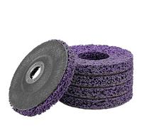 Nuodunco 5 Pack Grinding Wheel 125mm Strip Discs Stripping Discs Rust Remover Wheel Remove Paint and Oxidation Poly Strip Wheel Disc for Angle Grinder