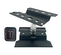Nuofan RC Car Work Stand, Aluminium, 360 Degree Rotation, for 1/8, 1/10, 1/12, 1/16 Traxxas, Axial, Arrma, Redcat, Losi RC Crawler, Monster Truck, Buggy (Black, Adult)