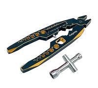 Nuofan RC Shock Absorber Pliers 4 in 1 Multi-Function & 1/10 Wheel Wrench Tools for 1/8 1/10 Traxxas HSP Arrma Axial Losi Redcat RC Cars Trucks Rock Crawlers