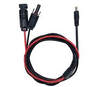 Nuofany Solar Panel Connector to DC 8MM Adapter Cable, Compatible with Solar Connector Solar Generator Portable Power Station and Solar Panel