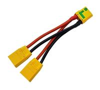 Nuofany XT90S XT-90 Plug Anti-Spark Parallel Battery Connector Cable XT90 Connector Style Parallel Y-Harness for Quadcopters Multirotors RC LiPo Battery