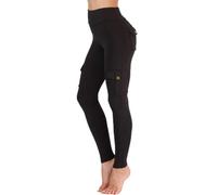 Nuofengkudu Cargo Leggings Womens with Pockets High Waisted Tummy Control Soft Fitness Gym Workout Combat Sports Opaque Push up Athletic Running Ladies Stretch Yoga Pants Black XS