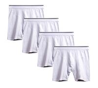 Nuofengkudu Mens Seamless Boxer Briefs Y Fronts Pouch Support Cotton Underwear Trunks Comfortable Soft Stretch Waistband Breathable Sports Classic Male Underpants Walking Navy Black 3XL