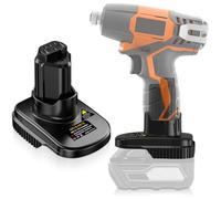 NUOGEDZ for Ridgid 18v to 12v Battery Adapter, for Rid GID 18V L1815R B1820R L1830R Battery Convert to for Ridgid 12V Power Tools (Adapter Only)