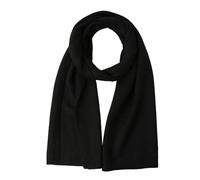 NUOHEMULE 100% Cashmere Scarf for Women, Dreamy Soft Knitted Winter Scarf in a Gift Box, Gift Ideas for Women Winter., Black, 59*10.2