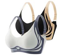Nuoke Black lace Bralette, Front Opening Bras for Women, Plus Size Front Fastening Bra, Sports Crop Tops for Women UK, Push up Bras