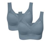 Nuoke Cotton Bras for Women Non Wired, Cotton Bralette, Plus Size Bras, high Support Sports Bra Women, Gym Crop top, White Sports Bra