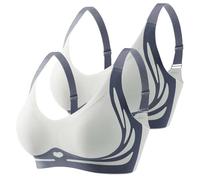 nuoke Returns Pallet, Comfort Bras for Older Women, Back Support Bra, Front Closure 5d Shaping Wire-Free Support Bra, lace Bralettes for Women