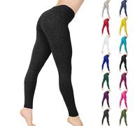 Nuoke Women Activewear,The Gym People Leggings,Fashionable Fall and Winter Elastic Bottoming Slim Bottoming V Cut (Black, XXXXL)