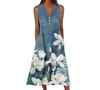 Nuoke Women Dresses, Plus Size Mother of The Bride Outfits, Sunflower Dress, Shift Dresses UK, Ladies Elegant Summer Dresses, Plus Size Spring Clothes for Women