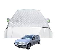 NUOKEI Car Windscreen Cover for Frost Snow Windshield Cover for Golf MK4 1999-2003 Ice Snow Sun UV Dust Water Protection Winter Summer Sun Shade Accessories Foldable