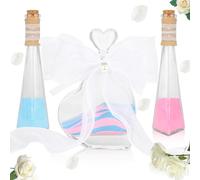 NUOLUTH Unity Sand for Wedding Ceremony Set,Personalized Ceremony Kit for Wedding Centerpiece, Awesome and Ideal Wedding Gifts,Wedding Decorations for Ceremony,Sand Not Included