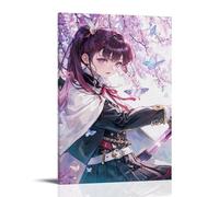 nuomesc Demon Slayer Kanao Tsuyuri Classic Anime Character Poster Decorative Painting Canvas Wall Art Living Room Poster Bedroom Painting 16 x 24 Inch (40 x 60 cm)