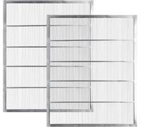NUOMIC 2 Pack Galvanized Metal Queen Excluder, Fits Langstroth 8-Frame Bee Hive