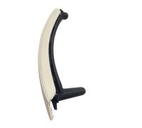 NUOSDEX Car Interior armrest Left Right Interior Passenger Door Handle with Cover Assembly Compatible with BMW for X5 X6 E70 E71 E72 2007 2008 2009 2010 2011(Right Creamy)