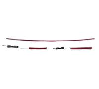 NUOSDEX Car Rear Light Assemblies Compatible With For A6 A6L 2021 2020 2019 Dynamic Through Flow Tail Light Streamer Tail Lamp Warning Lamp Brake Light Turn Signal Light