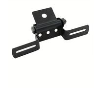 NUOSDEX Motorcycle License Plate Bracket Compatible With Replacement Part Accessories Adjustable Motorcycle License Plate Mount Holder Universal Folding License Plate Tail Light Bracket