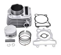 NUOSDEX Motorcycle Piston Gasket Set Compatible With For TT-R230 2005 2006 2007 2008 2009 Motorcycle Piston Overhaul Pads Cylinder Kits 4VW113100000 70mm