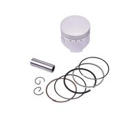 NUOSDEX Motorcycle Piston Gasket Set Compatible With GRIZZLY 125 For YFM125S 2004 Motorbike Piston Rings Kit Motorcycle Piston Assembly 50M-11610-40-00 49mm 49.5mm 49.75mm 50mm(49.25mm)