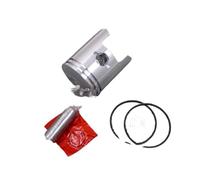 NUOSDEX Motorcycle Piston Gasket Set Compatible With Suzuki For AX100 Motorcycle Engine Parts STD +25 +50 +75 +100 Bore Size 50mm~51mm Piston Kit Two Strokes(STD)