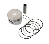 NUOSDEX Motorcycle Piston Gasket Set Compatible With SYM For HD200 2006 For HD2 200 2014 2015 Motorcycle Engine Parts Piston Kit Motorcycle Accessories 13010-HLA-000