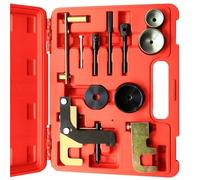NUOSDEX Timing Tool kit 12-Piece Engine Timing Locking Kit Compatible with Vauxhall 1.5 1.9 2.2 2.5dci K9K K9Q G9T G9U with Storage Toolbox