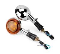 NUOSDEX Turning Indicators Compatible With For XV400 For Virago 1984 1985 1986 1987 1988 1989 1990 1991 1992 1993 Motorcycle Turn Signal Light Indicator Lamp