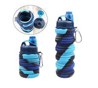 nuoshen Boys Water Bottle Camouflage Color Personalised Collapsible Water Bottle For Kids Water Bottle
