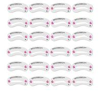 nuoshen Eyebrow Stencils,24 Pieces Eyebrow Shapeing Eyebrows Grooming Stencil Kit for Beginner Makeup