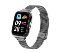nuosiweilang Bracelet Compatible with Xiaomi Redmi Watch 3 Active Strap Metal Stainless Steel Replacement Band Accessories for Xiaomi Redmi Watch 3 Active