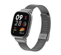 nuosiweilang Bracelet Compatible with Xiaomi Redmi Watch 3 Strap Metal Stainless Steel Replacement Wristband WatchBand Accessories for Redmi Watch 3 Smartwatch