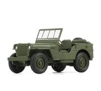 NUOTIE 1/36 Willys MB U.S. Army Truck, Solid Diecast Metal Military Model