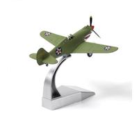 NUOTIE P-40E Tomahawk 1/72 Scale Diecast Metal Construction Fighter WWII Kittyhawk IA Military Simulation Vintage Aircraft Pre-Build Model with Stand for Collections or Creative Gift